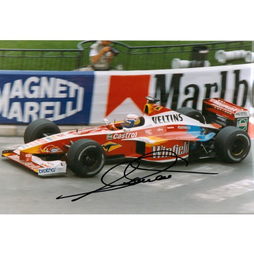 Alex Zanardi 12x8 Signed F1 Photograph